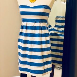 GUC J Crew Nautical Stripe Dress
